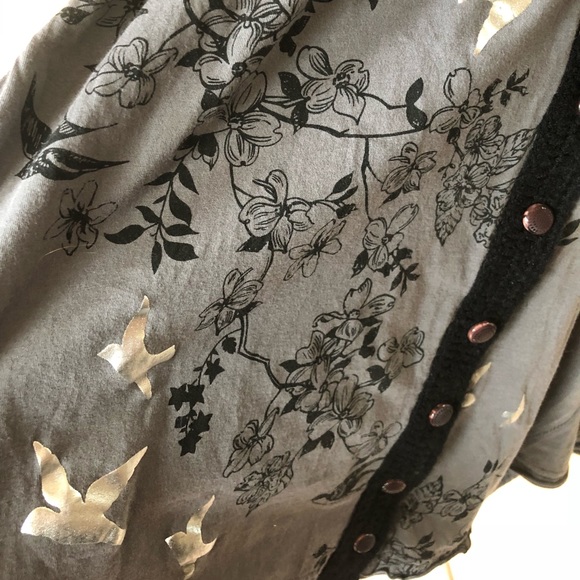 Free People Crochet Floral And Birds Tank Top - Picture 5 of 8